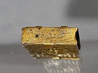 Antique C  1867 Beatrice Needle Case 1st Brass Case Pre Avery Sewing Needlecase
