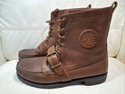 Vintage Polo Country Ralph Lauren 90s Ranger Boots Leather   Buckle Great Cond