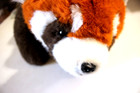 Doll Tribe Qingdao Red Brown Panda Faux Fur Plush 20  Plus Tail
