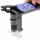 Carson Microflip 100x-250x Led uv Pocket Microscope W smartphone Adapter Mp-250