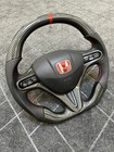 Hydrodipped Carbon Fiber Steering Wheel For Honda Civic Fd2 fn2 2006-2012