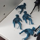 Vtg Marx Toy Soldiers Civil War Infantry Army Builder Lot 51 Figures 16 Poses