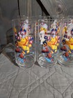 12-mcdonalds Ronald Mcdonald 2002 Cartoon Glass Tumbler 6  Tall Glasses Lot