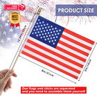 Ahfulife Spanish Speaking Countries Handheld Flags  23 Pcs 5x8 Inches  23