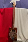 Cigar Box Guitar 3string magnetic Pickup sancho Panza  Tejas Cbg Co  San Antonio