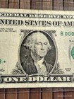  rare 2013- Printing  error  amazing   1 Dollar     Star Note   B00049958 