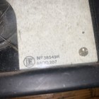 English Electric 6-1 2   vintage  Square Panel Meter 0-35 V Model 207 Steam Punk
