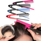 V Type Hair Styling Comb Blow Dry Hair Smoothing Brush Hairdressing Salon Tool