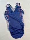 Simone Biles Gk Elite Leotard Gymnastics Replica Sequin Bling Usa Flag Size  Cl