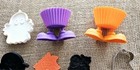 Lot Of 16 Halloween Cookie Cutters Wilton  Hallmark  2 Silicone Cupcake Liners