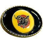 Pap Loyal Order Of Moose Club Belt Buckle No 105 - Made In Usa