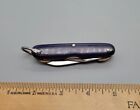 Camillus Bsa Cub Scout Pocket Knife  New York Usa - Blue - 3 Blade    vintage 