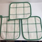 Vintage Cannon Usa Tea Kitchen Towel Set Dish Cloth Pot Holder New 9pc Set