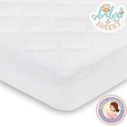 Organic Bamboo From Viscose Fitted Crib Mattress Protector Pad By Baby brooke   