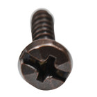 Qty 100 -  5 X 5 8  Pyramid Hammered Head Antique Copper - Vintage Style