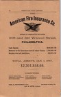 1887 Scott   Walker Paper Co American Fire Insurance Co  2 Side Pa Gazetteer