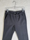 Rei Co-op Fleece Pants Youth Xl 18 28x28 Black Ankle Zip Stretch Waist Outdoor