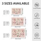 Classic Anti-slip Bathroom Mats Quick-dry Bathroom Shower Rug Fit Bathroom Floor