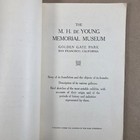 Vintage M  H  De Young Memorial Museum Guidebook San Francisco California Art