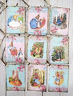 9 Beatrix Potter Peter Rabbit handmade gift Tags scrapbooks junk Journals crafts