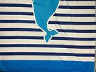 Kids Bath Towel For Boys Girls Whale Pattern Child Hooded Beach Towel
