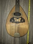 Vintage Italian Bowlback Mandolin 8-string Neapolitan Style     Project repair
