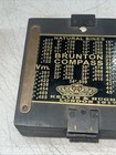 Antique Brass Brunton Compass - Natural Sines  Kelvin   Hughes  London 1917