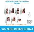 Dental Ortho Intraoral Angeled Photo Mirror Occlusal Buccal   Lingual Two Sided 