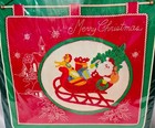 Bucilla Christmas Santas Sleigh Ride Wall Hanging Felt Craft Kit 49002 Sealed