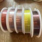 Lot Artistic Wire     Jewelry Craft Wire Tarnish Resistant 34 Gauge - New Assorted