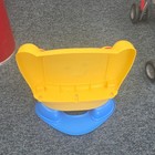 Yellow Blue Baby Toddler Activity Booster Chair Seat With Activity Tray
