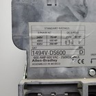 Allen-bradley 1494v-ds600 Ser D 600 A Disconnect   Fs600 Block   3 Lpj-500sp