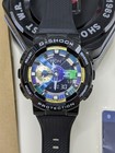 Casio G-shock Analog Digital Men s Watch Black Resin Band 20bar Chronograph