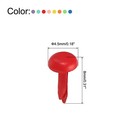 300 Pcs 4 5 X 8 Mm Mini Brads For Paper Crafts Fastener Assorted Colors