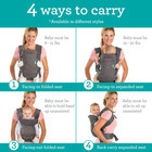 Flip 4-in-1 Convertible Baby Carrier adjustable ergonomic Babywearing essentials