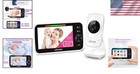 5  Lcd Baby Monitor With Cry Detection   Night Vision For Parents Peace Of Mind
