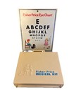 Vtg  1977 Fisher-price Doctor Medical Kit Complete W  Eye Chart  936 Toy Nice 