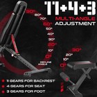 900lb Weight Bench     Adjustable Foldable Bench For Full Body Strength Training