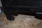 Floor Safe - Late 19th Century Painted Cast Iron Safe By The Victor Safe   Lock
