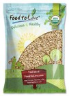 Organic Spelt Flakes - Non-gmo  Uncooked  Raw  Vegan  Kosher - By Food To Live