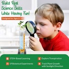 Plant Science Kit For Kids Ages 8-12   Stem Educational Gift With 19 Experiments