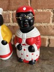 Rare Vintage Americana  Bobblehead Coin Banks African American Figurines