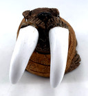 Casals Of Peru Walrus Hand Made Clay Pottery Figurine 5  Vtg