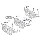 Genuine Ford Grille Emblem Bracket Lb5z-8c324-d