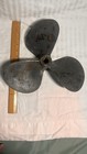 Vintage Salvaged Boat Propeller Solid Brass Or Bronze 3 Blade Heavy