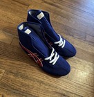 Asics Ex-eo Boxing Wrestling Shoes Blue Red White New Size 7  reps 