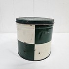 Vtg Texaco Inc  Motor Cup Grease Colorful Vintage 5 Pound Tin Great Display Item