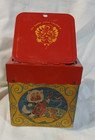 1940 s Mattel  jolly-tune The Clown  Jack In The Box Wind Up Toy  works 