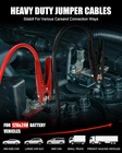 Heavy Duty Jumper Cables For Diesel Trucks - 1 Gauge 25 Feet Extra Long Booster