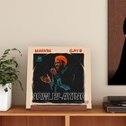 Yuandian Now Playing Vinyl Record Stand  Light Up Display Holder Transparent